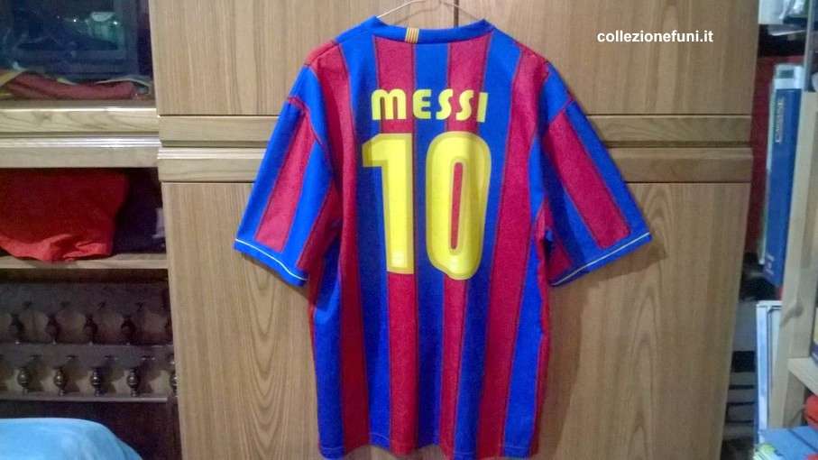 Calcio maglia Messi Barcellona retro